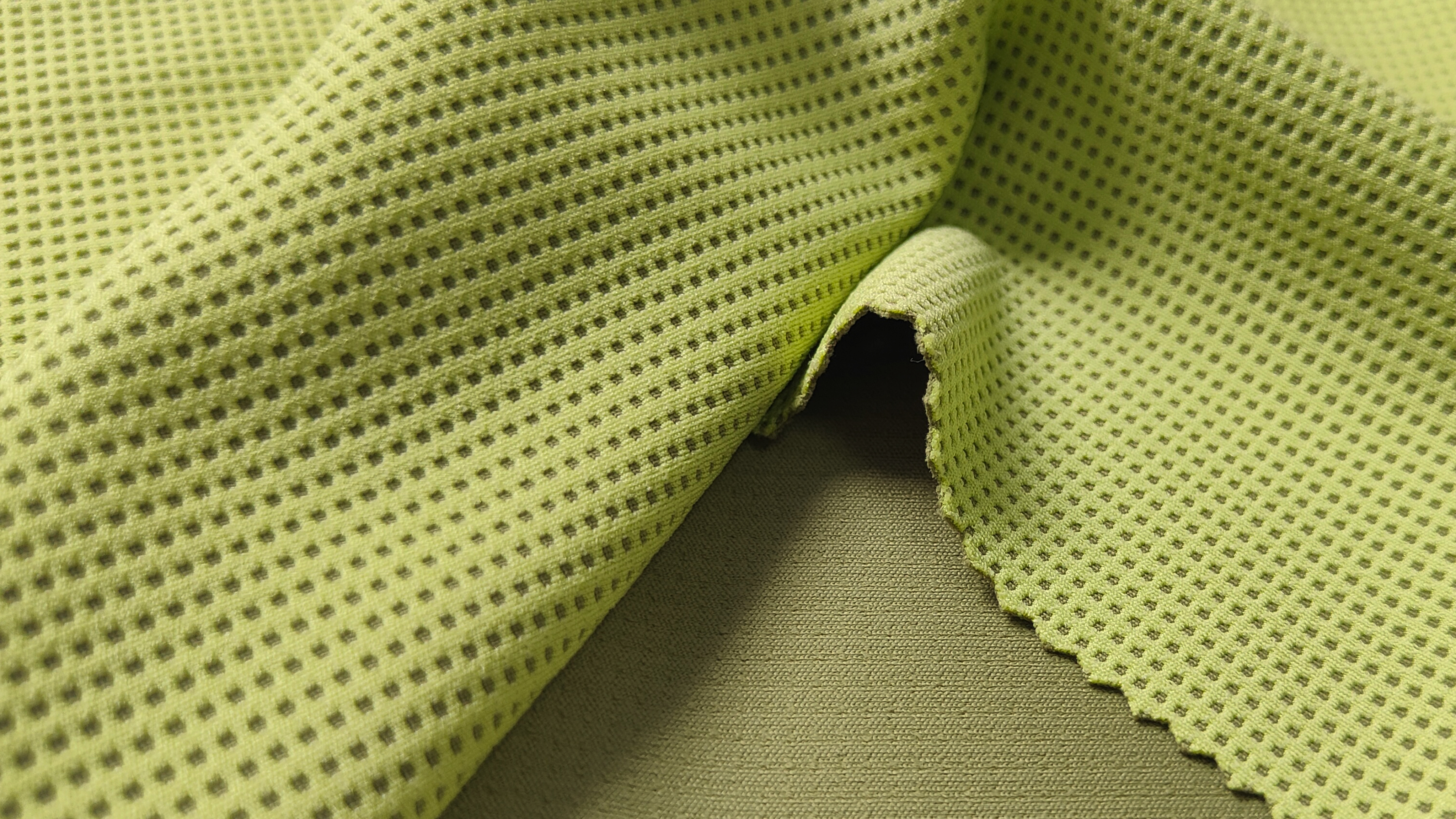 Custom Blend Grid Texture Fleece